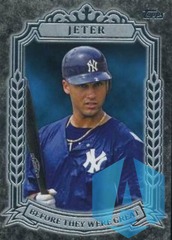 2014 Topps Before They Were Great #BG-28 Derek Jeter Yankees